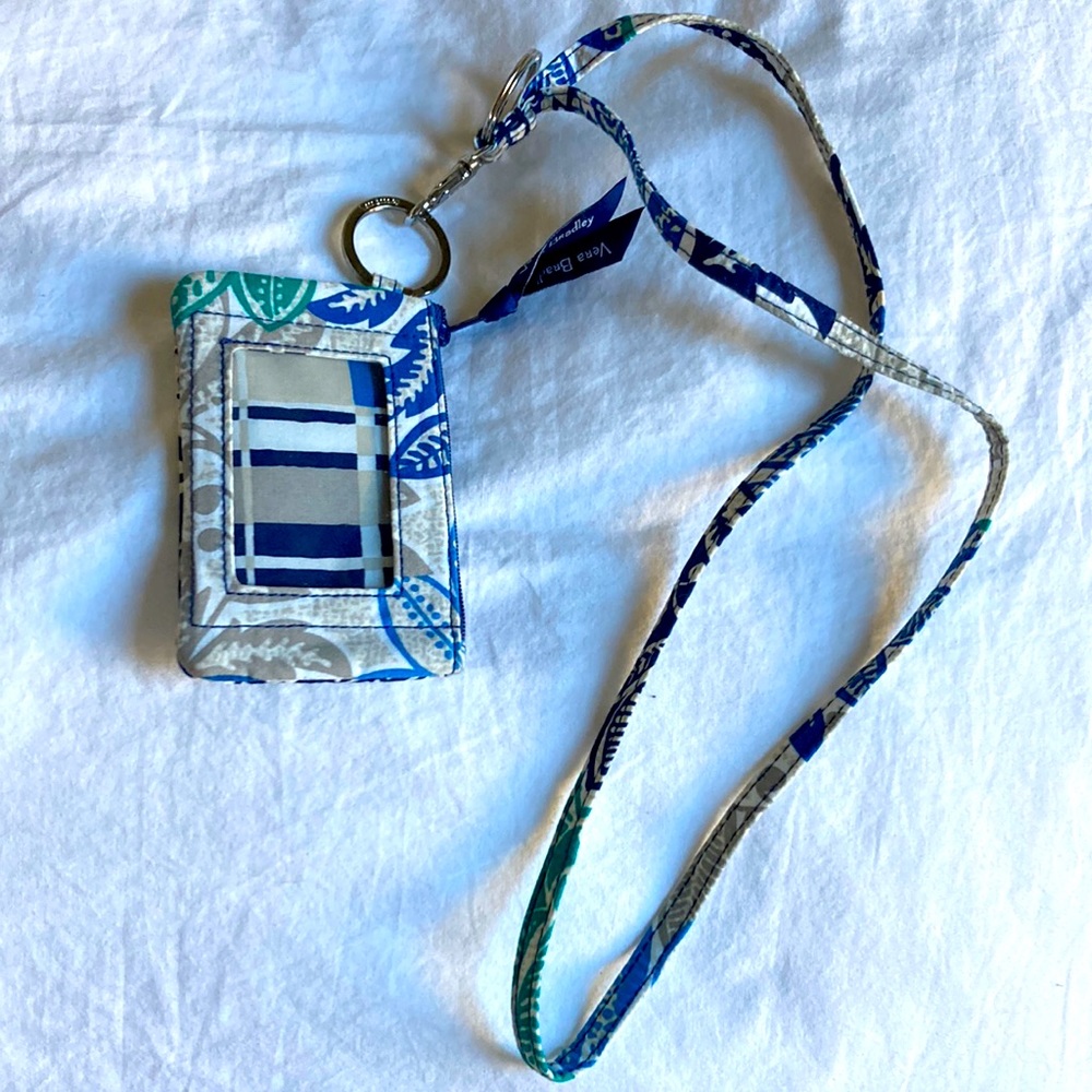 Vera Bradley Zip ID Lanyard - Brand New